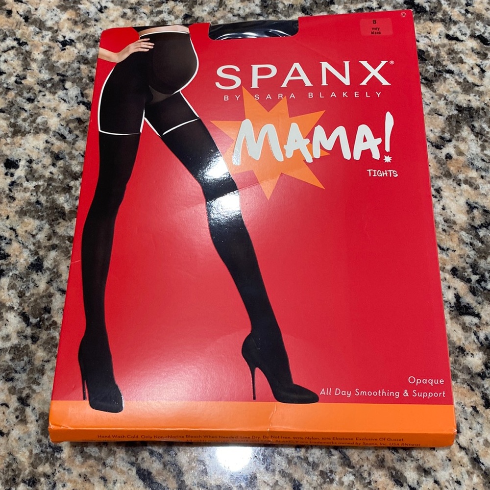 Spanx Mama Tights Size B Maternity